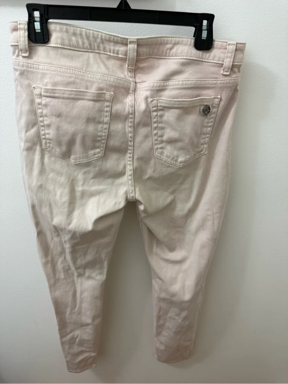 Michael Kors Women's Pale Blush Skinny Jeans